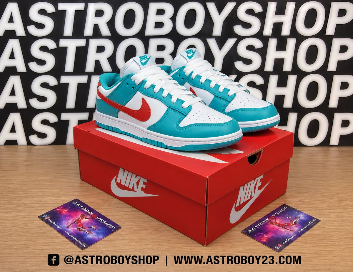 NIKE DUNK LOW MIAMI DOLPHINS EN CAJA