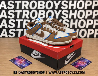NIKE DUNK LOW PRM BRITISH TAN EN CAJA Y EXTRA LACES