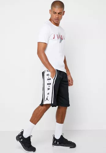 SHORT AIR JORDAN HBR WHITE BLACK