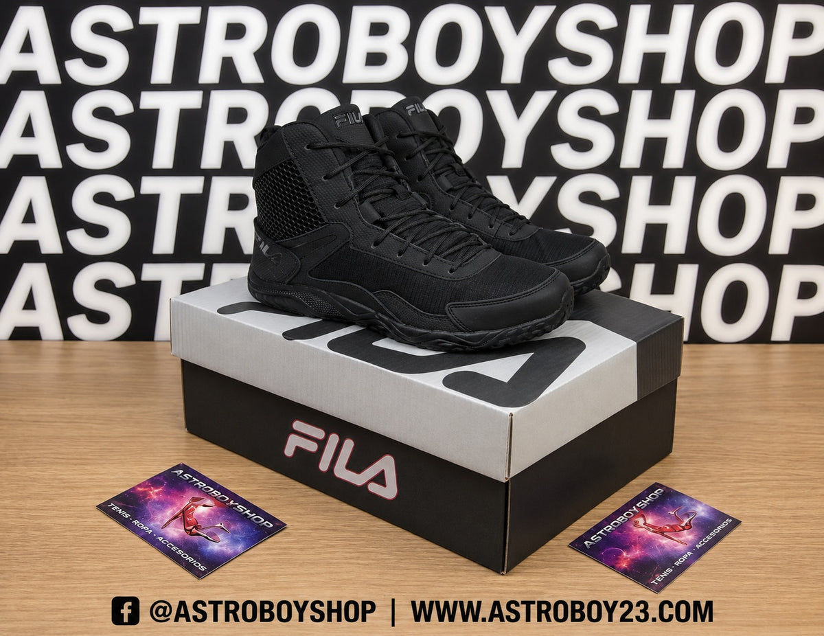 BOTAS FILA CHASTIZER BLACK EN CAJA