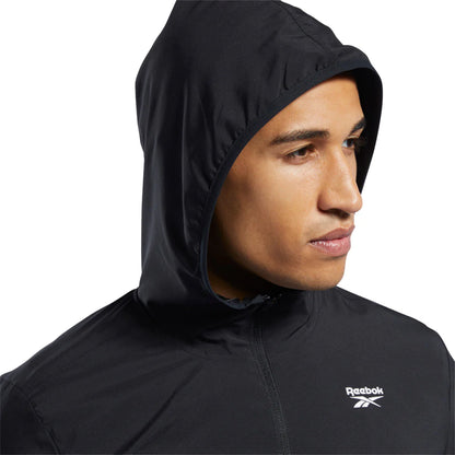 RBK TRAININ WOVEN JACKETT DELGADA