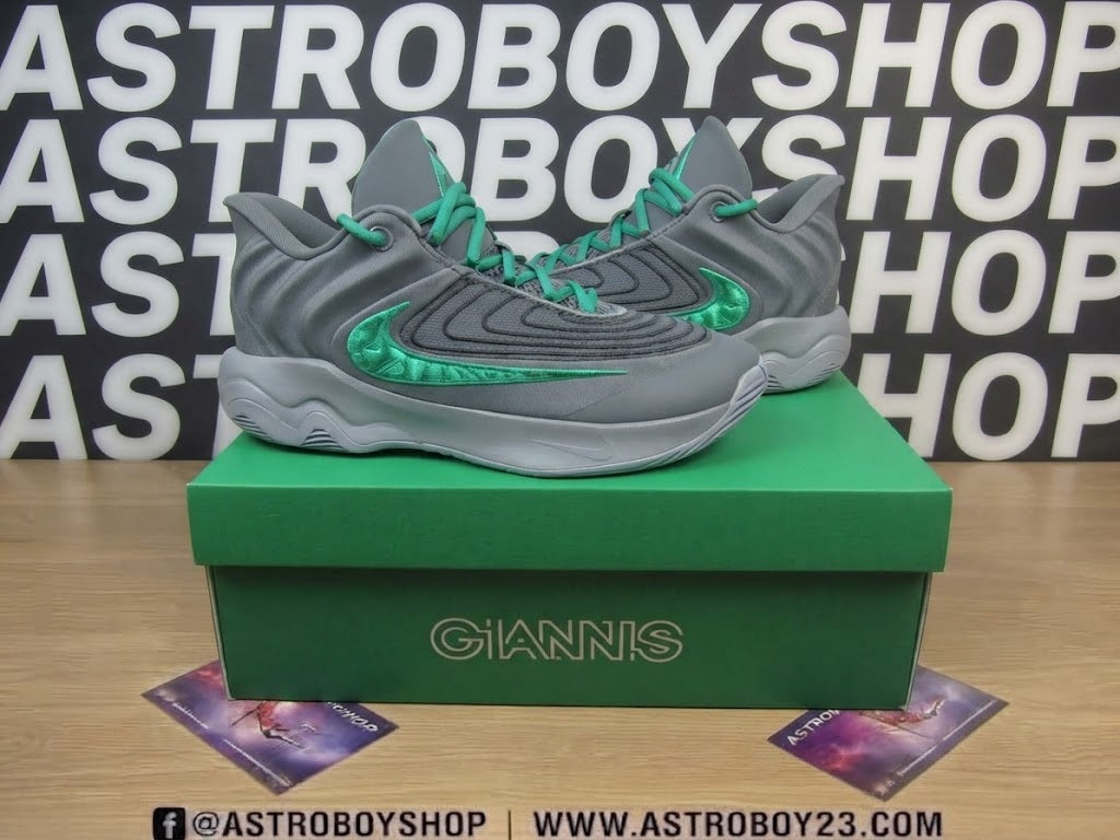 GIANNIS IMMORTALITY 4 GREY GREEN EN CAJA