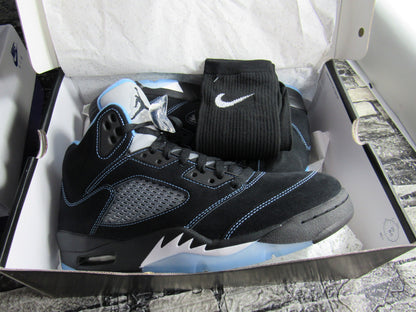 JORDAN 5 BLACK UNC EN CAJA