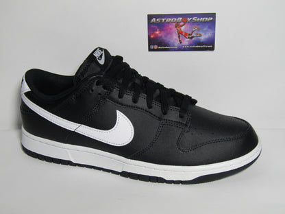 NIKE DUNK LOW BLACK AND WHITE EN CAJA