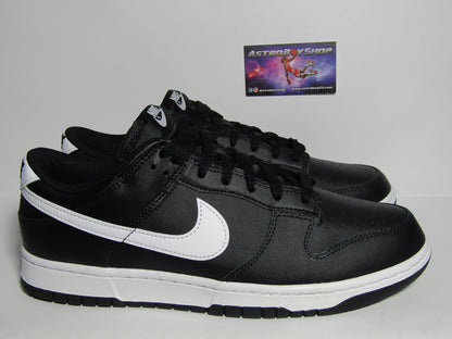 NIKE DUNK LOW BLACK AND WHITE EN CAJA