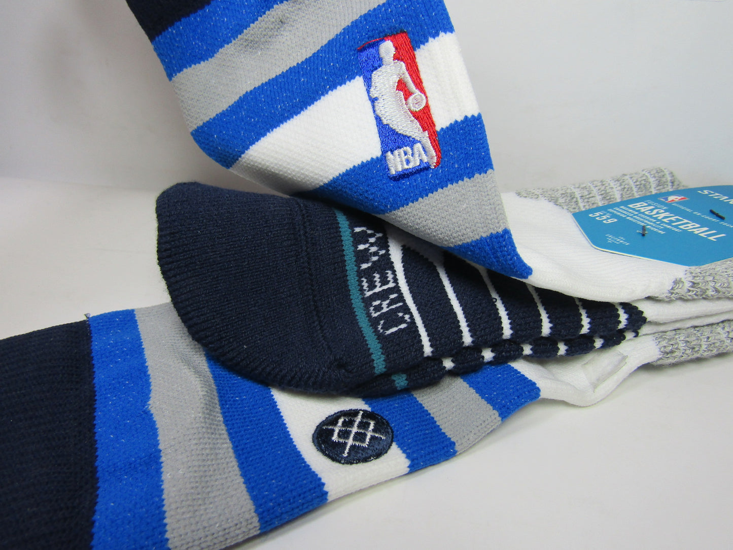 CALCETAS STANCE MAVS WHITE X NBA OFICIAL (XL)