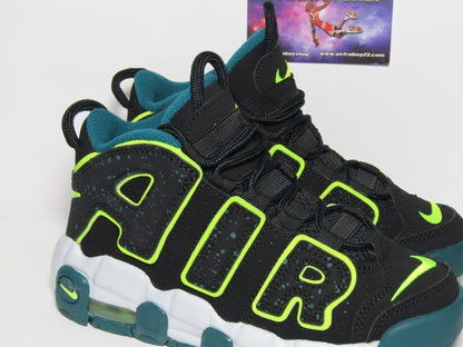 PIPPEN AIR MORE UPTEMPO KIDS "BLACK VOLT" KIDS EN CAJA (18 CM)