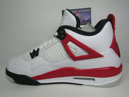 JORDAN 4 RED CEMENT GS KIDS EN CAJA