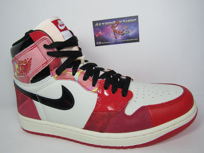 JORDAN 1 HIGH SPIDER VERSE GLOW IN THE DARK EN CAJA
