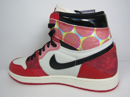 JORDAN 1 HIGH SPIDER VERSE GLOW IN THE DARK EN CAJA