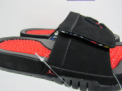 SANDALIAS JORDAN HYDRO 8 BLACK RED EN CAJA
