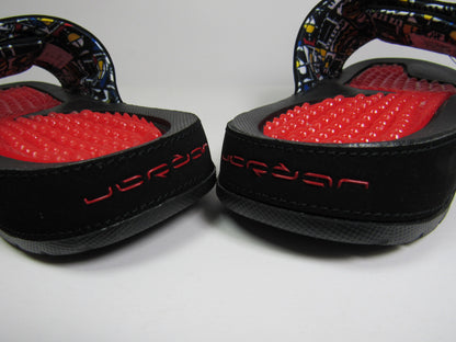 SANDALIAS JORDAN HYDRO 8 BLACK RED EN CAJA