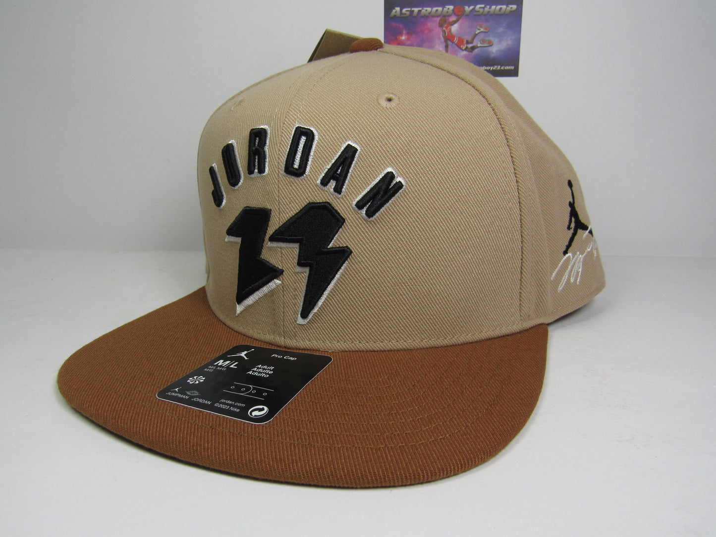 GORRA JORDAN PLANA MVP BROWN (M/L)
