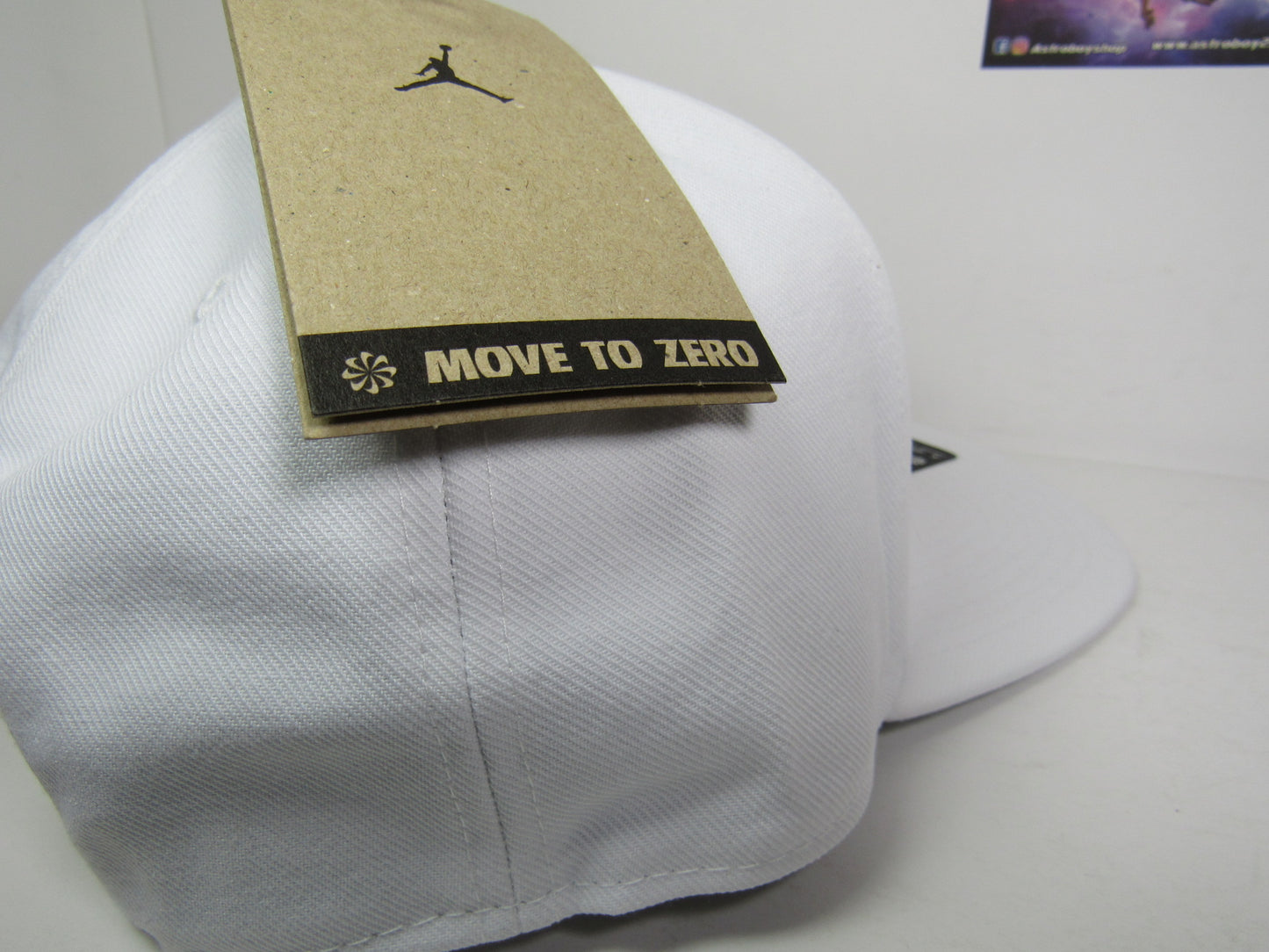 GORRA PLANA JORDAN PRO CAP WHITE 2023 (M/L UNITALLA)