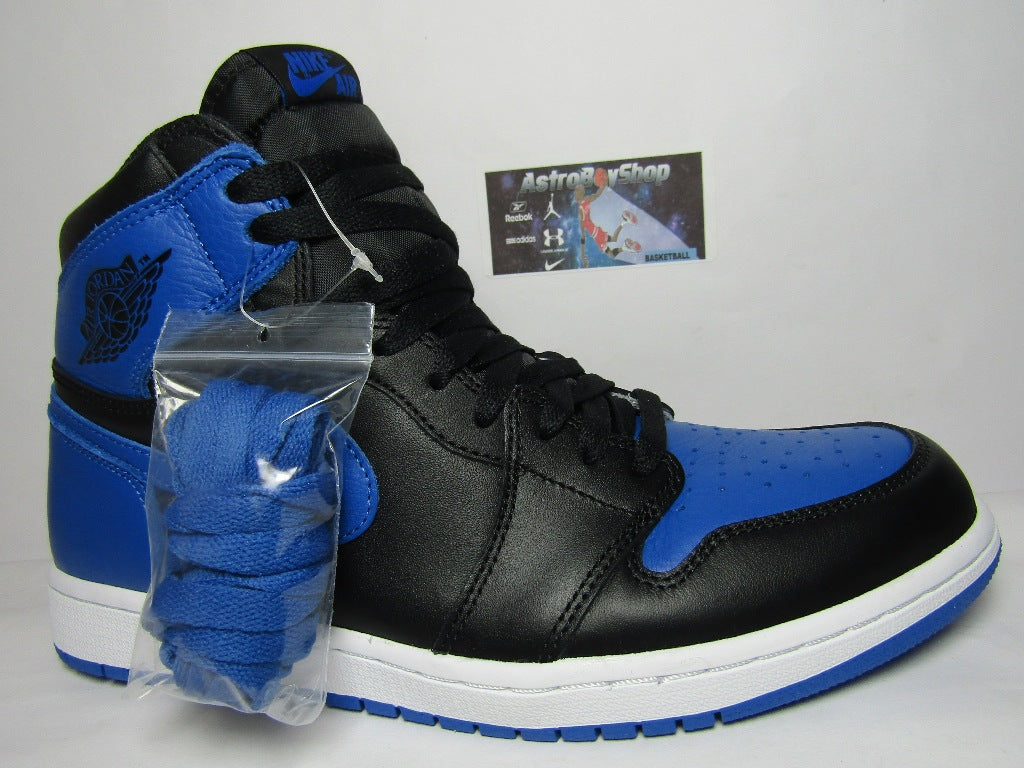 JORDAN 1 HIGH BLACK ROYAL EN CAJA