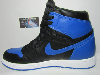 JORDAN 1 HIGH BLACK ROYAL EN CAJA