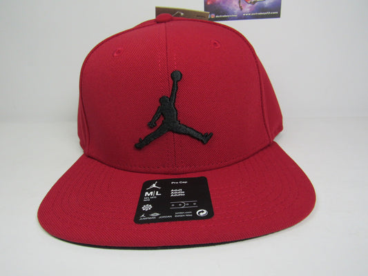 GORRA PLANA JORDAN PRO CAP GYM RED TORO (M/L) MOD:FD5184-687
