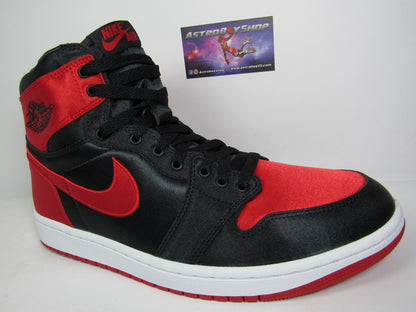 JORDAN 1 HIG (WMNS) SATIN BRED EN CAJA CON EXTRA LACES