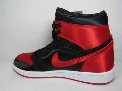 JORDAN 1 HIG (WMNS) SATIN BRED EN CAJA CON EXTRA LACES