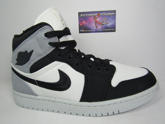 JORDAN 1 MID SE (WOMENS) STEEL GREY