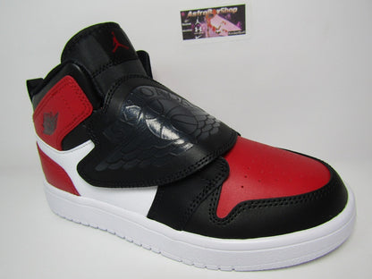 JORDAN 1 SKY BRED TOE KIDS EN CAJA (21CM)