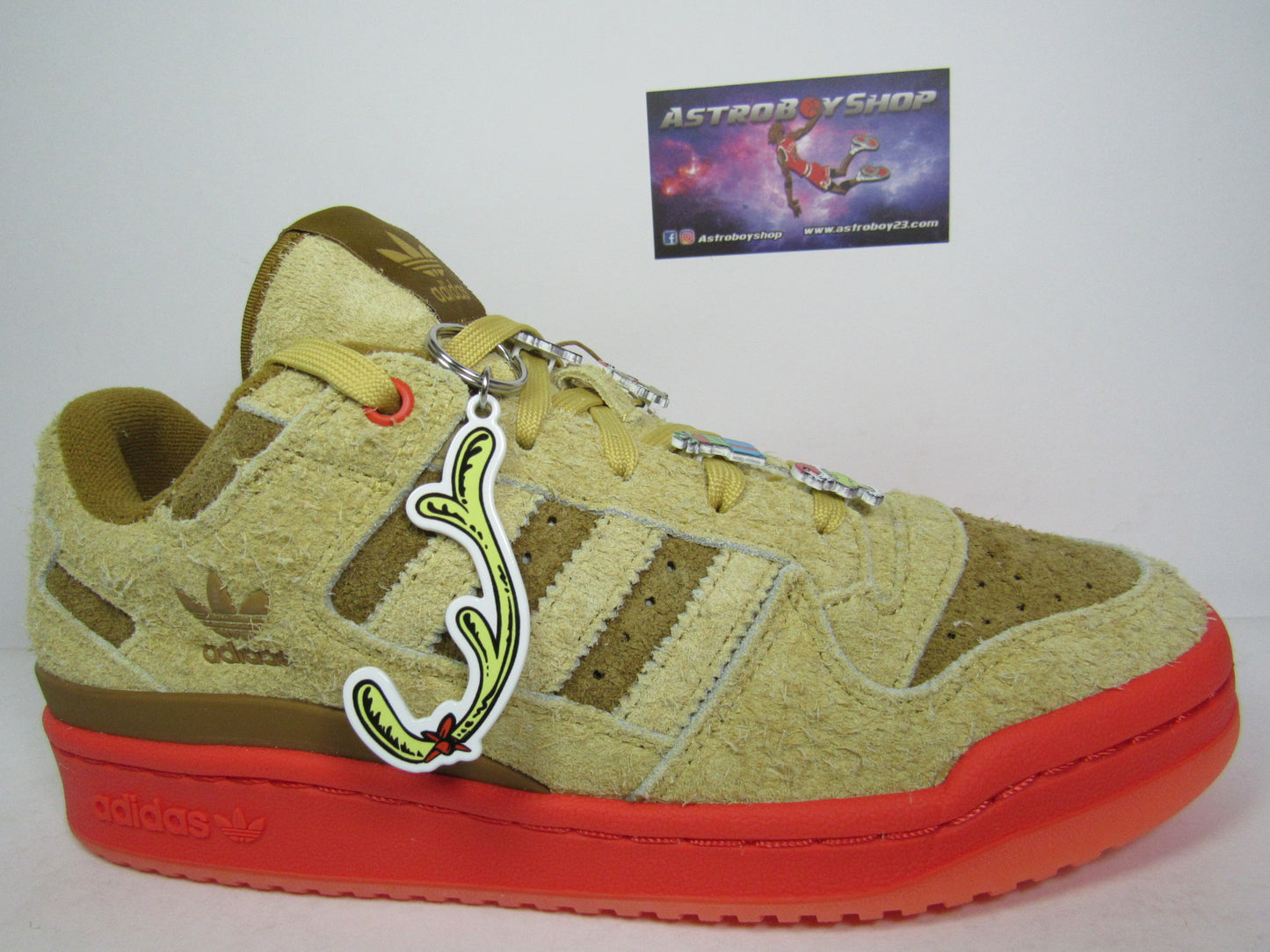 ADIDAS FORUM LOW GRINCH "MAX" KIDS EN CAJA