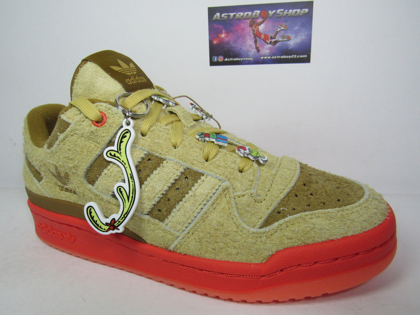 ADIDAS FORUM LOW GRINCH "MAX" KIDS EN CAJA