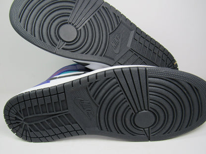 JORDAN 1 MID TEAL PURPLE EN CAJA