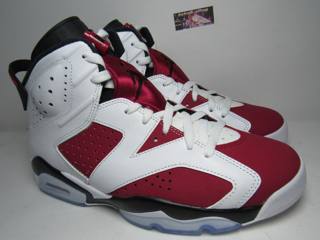 JORDAN 6 CARMINE EDITION EN CAJA