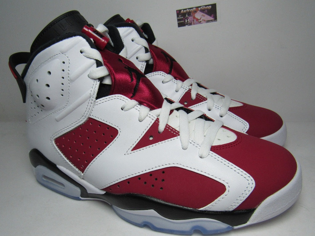JORDAN 6 CARMINE EDITION EN CAJA