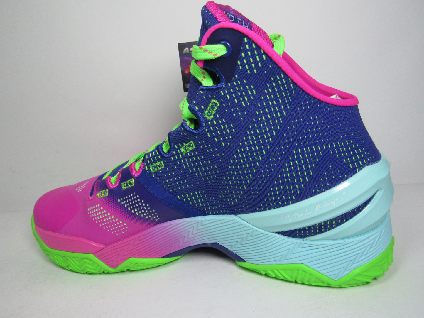 UNDER ARMOUR CURRY 2 NORTHERN LIGHT PINK EN CAJA