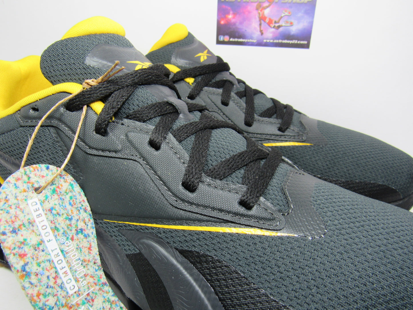 REEBOK ZIG DYNAMICA 4 GREY YELLOW EN CAJA