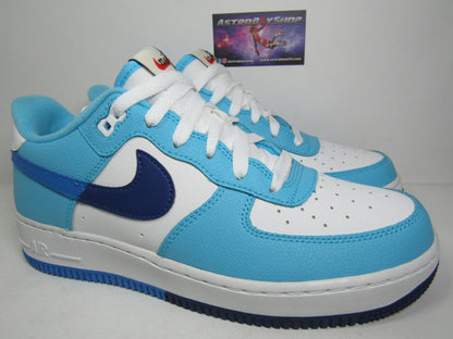 NIKE AIR FORCE 1 KIDS "PHOTO BLUE" EN CAJA