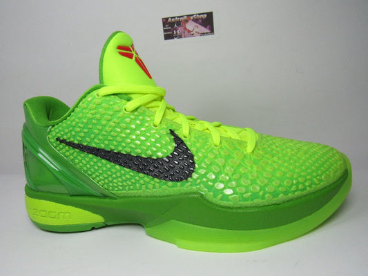 KOBE 6 GRINCH EDITION EN CAJA