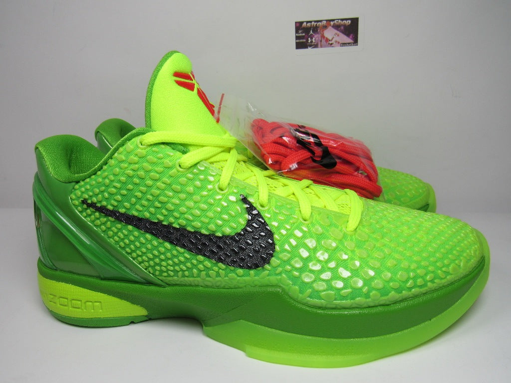 KOBE 6 GRINCH EDITION EN CAJA