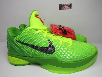 KOBE 6 GRINCH EDITION EN CAJA