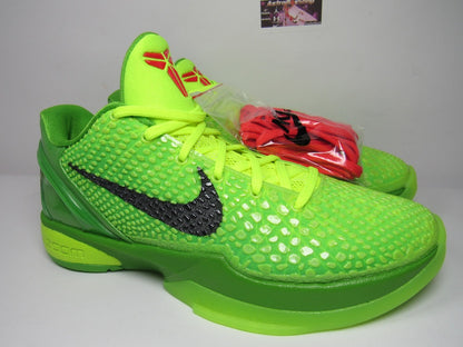KOBE 6 GRINCH EDITION EN CAJA