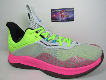 UNDER ARMOUR CURRY SPLASH 2 LIME PINK EN CAJA