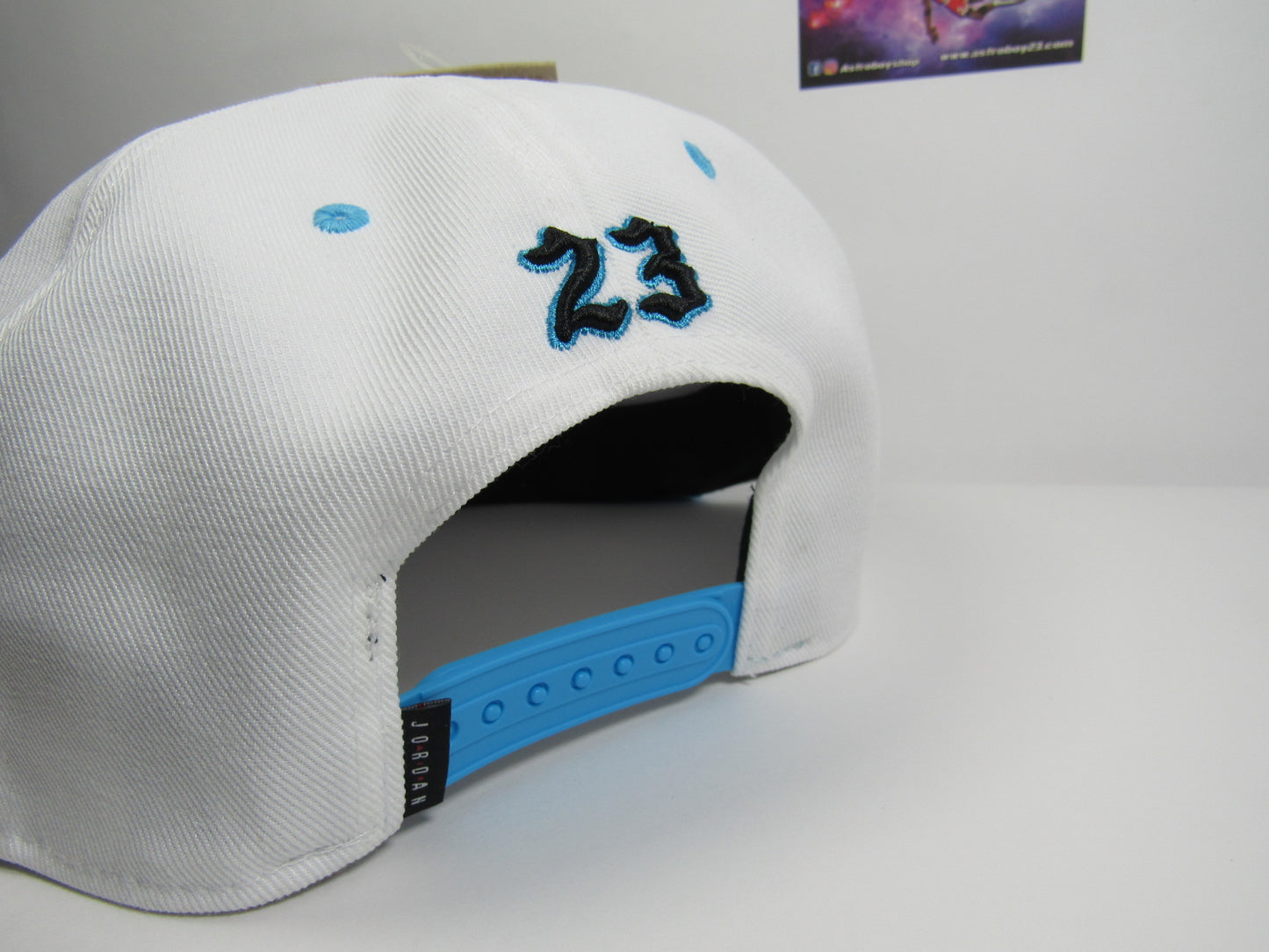 GORRA PLANA JORDAN MVP PRO WHITE BLUE (L/XL)