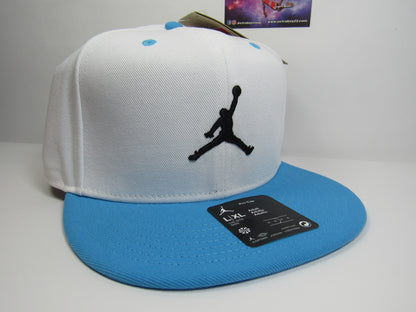 GORRA PLANA JORDAN MVP PRO WHITE BLUE (L/XL)