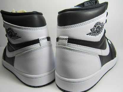 JORDAN 1 HIGH PANDA BLACK AND WHITE EN CAJA