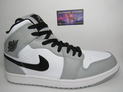 JORDAN 1 MID SMOKE GREY EN CAJA