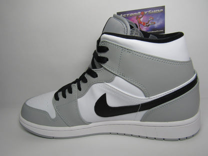 JORDAN 1 MID SMOKE GREY EN CAJA