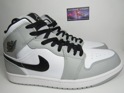 JORDAN 1 MID SMOKE GREY EN CAJA