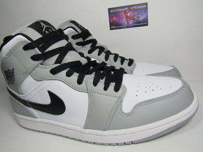 JORDAN 1 MID SMOKE GREY EN CAJA