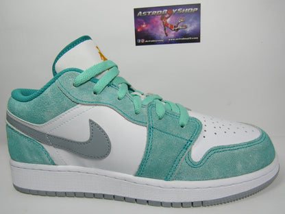 JORDAN 1 LOW KIDS "NEW EMERALD" EN CAJA oferta