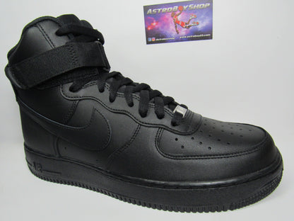 NIKE AIR FORCE 1 HIGH TRIPLE BLACK EN CAJA