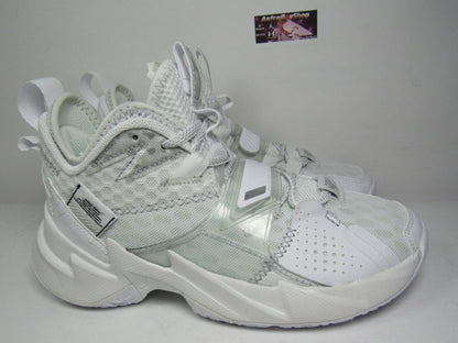 JORDAN WESTBROOK ZERO 3 WHITE KIDS EN CAJA