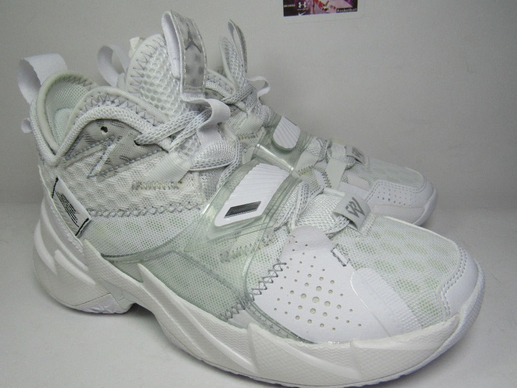 JORDAN WESTBROOK ZERO 3 WHITE KIDS EN CAJA