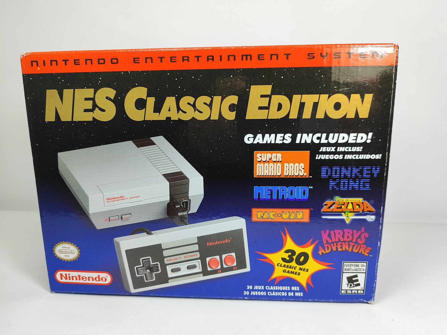 NINTENDO MINI NESS CLASSICS ORIGINAL EN CAJA 30 JUEGOS OFICIAL.